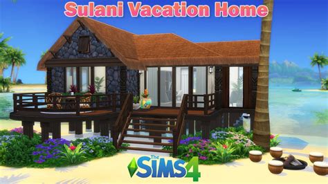 Sulani Vacation Home The Sims Speed Build Youtube