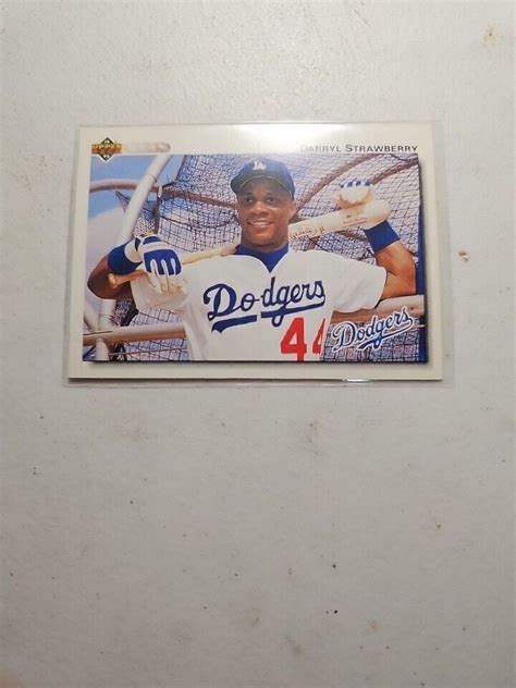 Darryl Strawberry Upper Deck Ebay