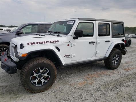 C Hjxfn Pw Jeep Wrangler Rubicon On Copart