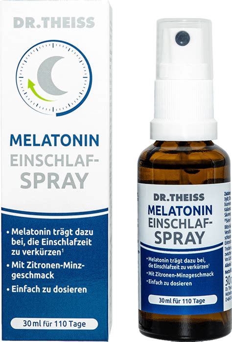 Dr Theiss Melatonin Einschlafspray 30 Ml Dm At