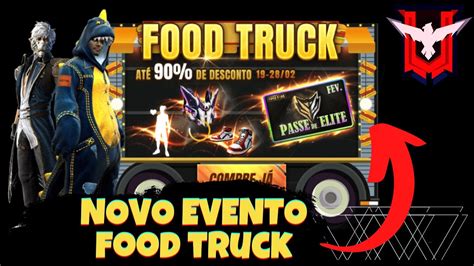 FREE FIRE AO VIVO ZERANDO O EVENTO FOOD TRUCK PASSE DESCONTO