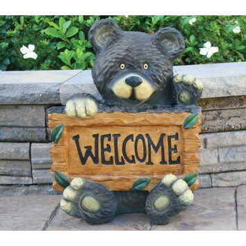 Beckett Welcome Bear Statue & Reviews | Wayfair