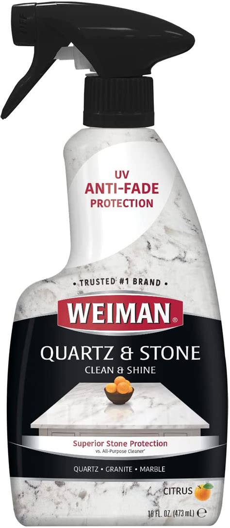 Weiman Citrus Scent Quartz And Stone Clean And Shine Spray Shop Metal And Stone Cleaners At H E B