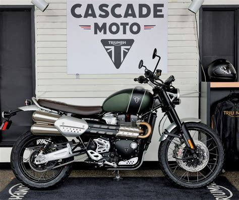 2023 Triumph Scrambler 1200 Xc Matte Khaki Green Matte Jet Black For Sale In Beaverton Or