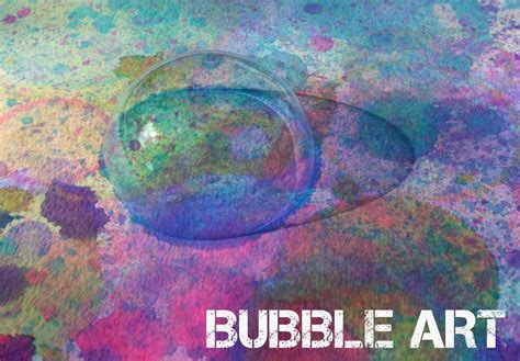 Sunshiny Days: Bubble Art