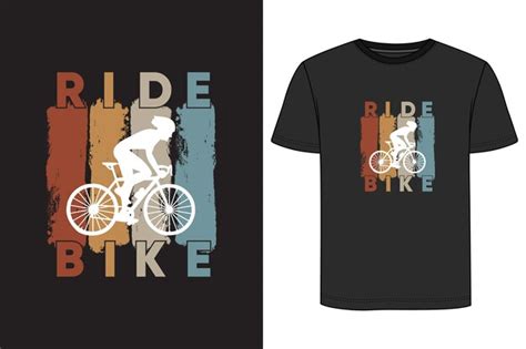 Premium Vector Bicycle T Shirt Design