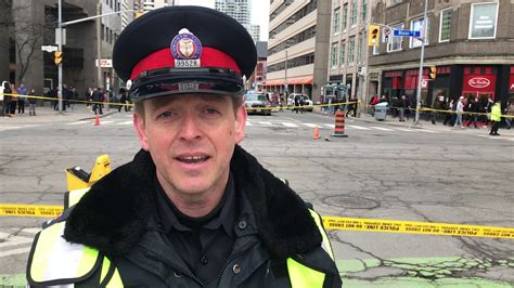 Sgt Brett Moore On Woman Fatally Struck By Ttc Bus At Sherbourne And