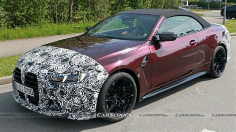 2025 BMW M4 Convertible Spied With CSL-Like Features | Carscoops