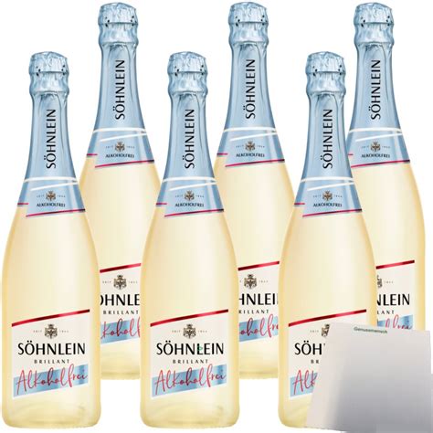 S Hnlein Brillant Sparkling Alkoholfrei Er Pack X Liter Flasch