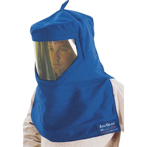 SGK074 Arc Flash Hood Blue 40 cal cm² ASTM F1506 NFPA 70E 4 Arc