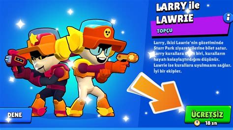 Larry Ve Lawrie Yeni Savaşçı Uzun Süredir Nerdeydim Brawl Stars