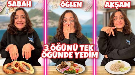 3 ÖĞÜNLÜK YEMEK SİPARİŞİM KAÇ TL TUTTU 2 3 Öğünü Tek Öğünde Yedim