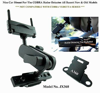 One Set Nice Car Mount For The Rear Mirror Cobra Radar Detector New