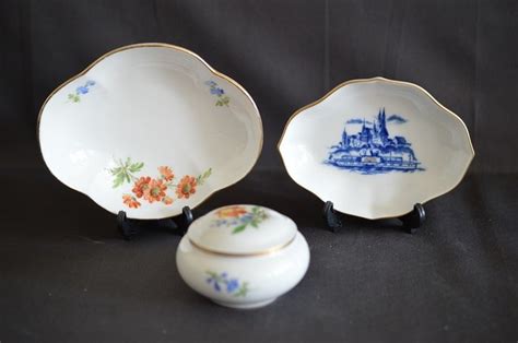 Meissen 3 Items 2 Dishes 1 Box With Lid Catawiki