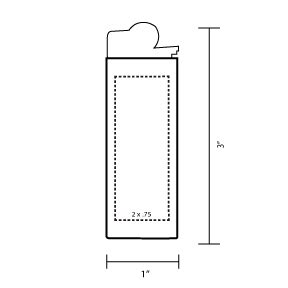 BIC Lighter Template