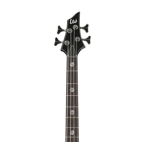 Disc Esp Ltd Ta 204 Tom Araya Signature Bass Guitar Black Gear4music