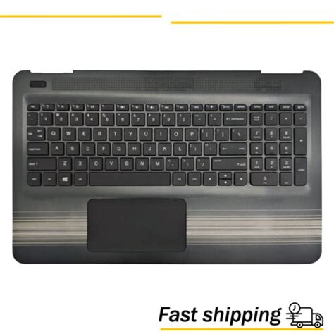 Palmrest Touchpad Backlit Keyboard For Hp Pavilion Au Aw