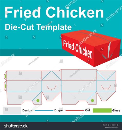 465 Fried Chicken Box Template Images Stock Photos And Vectors