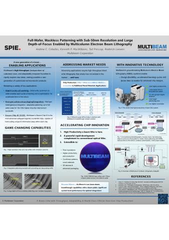 Full Wafer Maskless Patterning With Sub Nm Resolution And Large