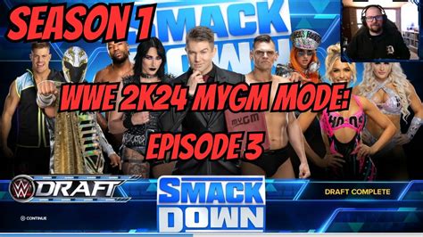 WWE 2K24 MyGM Mode Season 1 It S Time For HELL IN A CELL YouTube