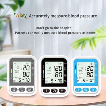 Buy Wholesale China Home Arm Electronic Blood Pressure Monitor Hd Large ...