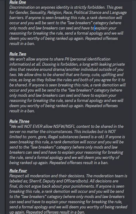 Server Rules Discord Rules Ideas Discord Discord Server Rules Ideas
