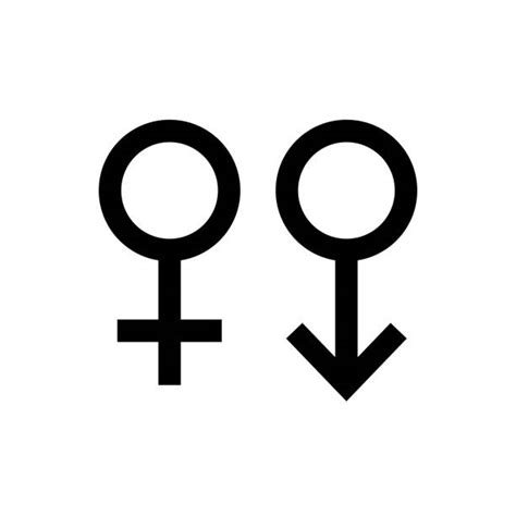 200 Female And Male Symbols Clip Art Stock Illustrations Royalty Free