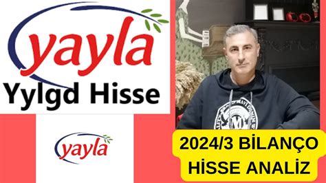 YAYLA GIDA HİSSE BİLANÇO ANALİZ 2024 3 yylgd borsa hisse YouTube