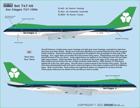 boeing   aer lingus draw decal