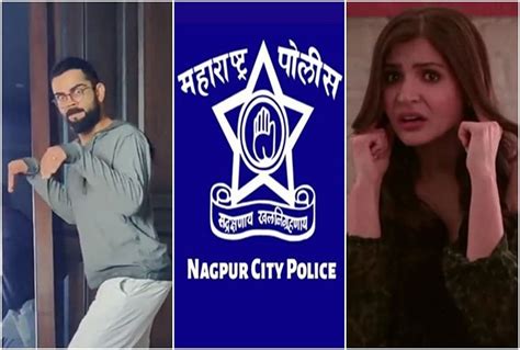 Nagpur Police Hilarious Response On Anushka Sharma Video Of Husband