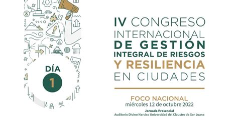 12 de octubre 2022 IV Congreso Internacional de Gestión Integral de