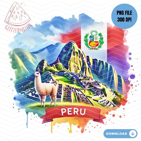 Peru Tshirt Sublimation Design PNG Machu Picchu Peru Trip 2025 Peru