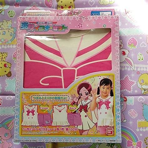 委託品 ハートキャッチプリキュア 変身インナーセット 私立明堂学園中等部制服 130サイズ パッケージ凹み等有り130（125～134cm