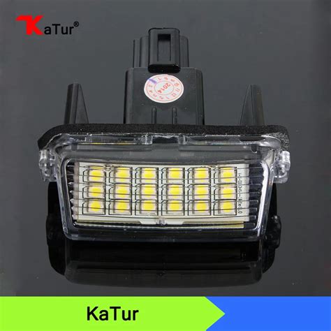 Error Free Smd Led License Number Plate Lights Lamp For Toyota Camry