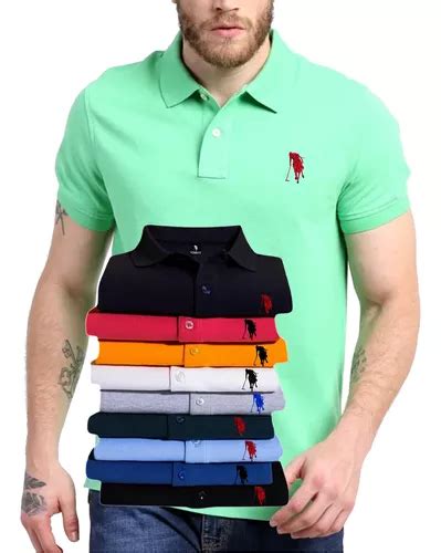 Camisa Gola Polo Masculina Grandes Marcas Cores Revenda Mercadolivre