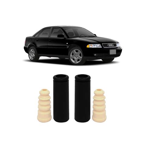 Kit Batente Coifa Amortecedor Traseiro Audi A4 2001 2002 03 Submarino