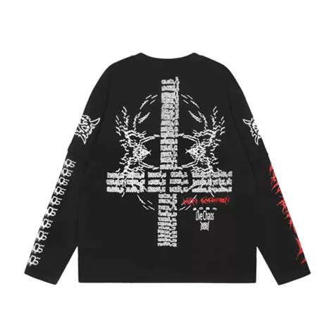 Ken Carson Merch Signature Tour Black Longsleeve Ken Carson Merch