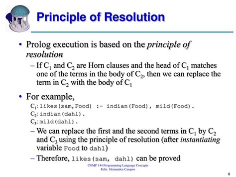 PPT Lecture 27 Prologs Resolution And Programming Techniques