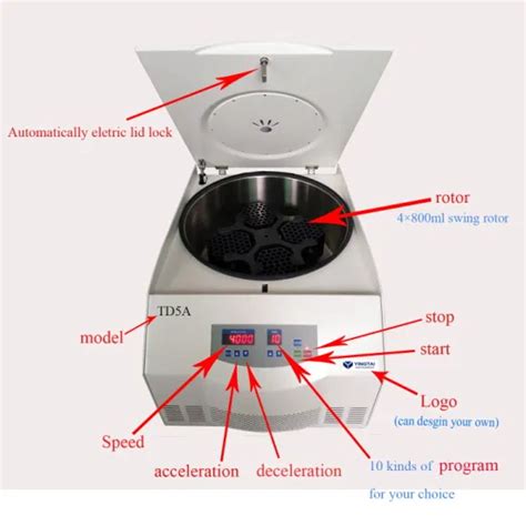 Table Top Low Speed Centrifuge Prp Machine Medical Lab Instrument And