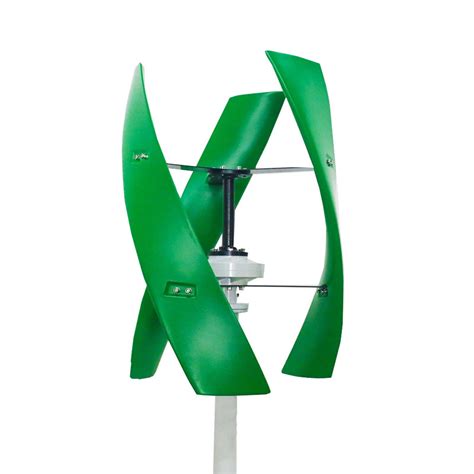 Spiral 3kw 5000w Vertical Axis Wind Turbine Power Output 48v 96v 220v