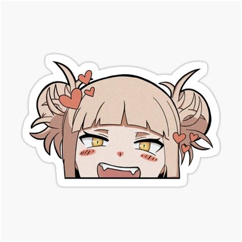 Himiko Toga Sticker By Cotysstudio Redbubble