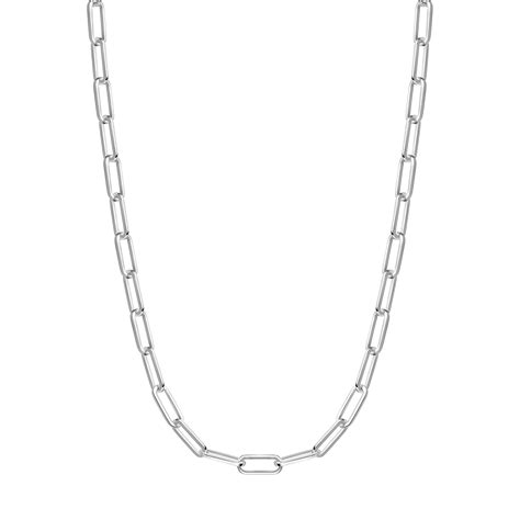 Ania Haie Silver Medium Chain Necklace