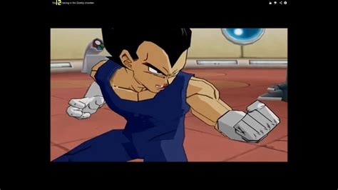 Vegeta Training In The Gravity Chamber Youtube