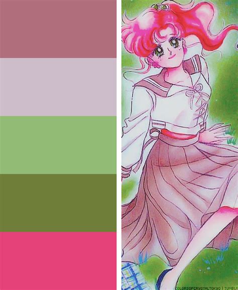 Colorsofcrystaltokyo Sailor Moon Color Palette Design Moon Rainbow