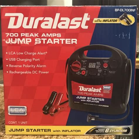 Duralast 700 Amp Jump Starter Manual - seowhseosn