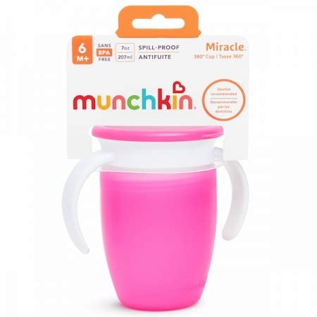 Taza Antigoteo Miracle Con Asas Y Tapa Ml Munchkin