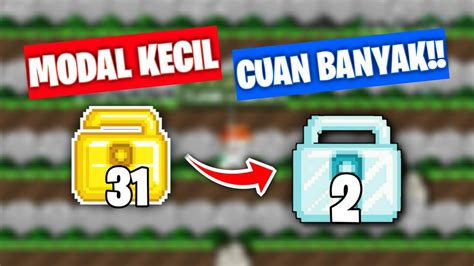 Profit Growtopia Terbaik Modal Wl Profit X Lipat Growtopia