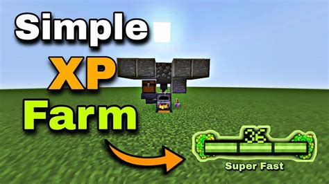 Simple Xp Farm Tutorial In Minecraft 1 18 1 19 Bedrock Java Mcpe Xbox Ps4 Nintendo Switch Pc