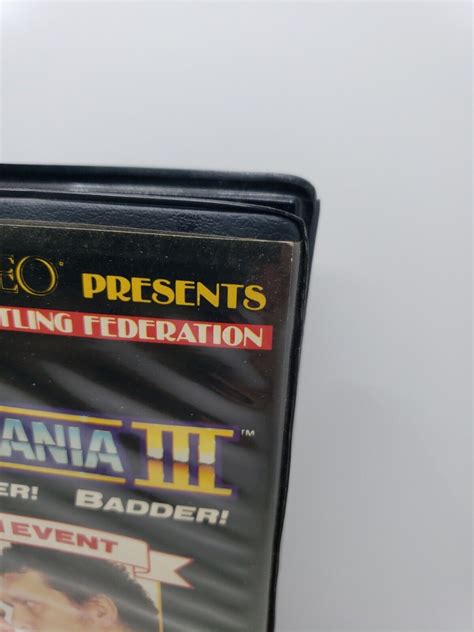 Mavin WWF Wrestlemania 3 VHS Coliseum Video Tape Clamshell Hulk Hogan