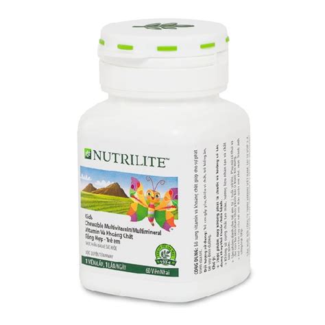 Nutrilite Amway Kids Chewable Multivitamin 60 Tablets